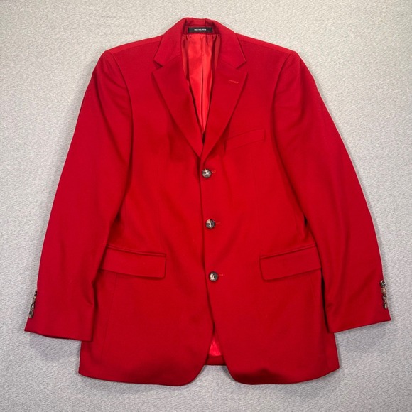 Hugo Boss Loro Piana 100% Cashmere Blazer 40R Sport Coat Jacket Saks 5th Avenue